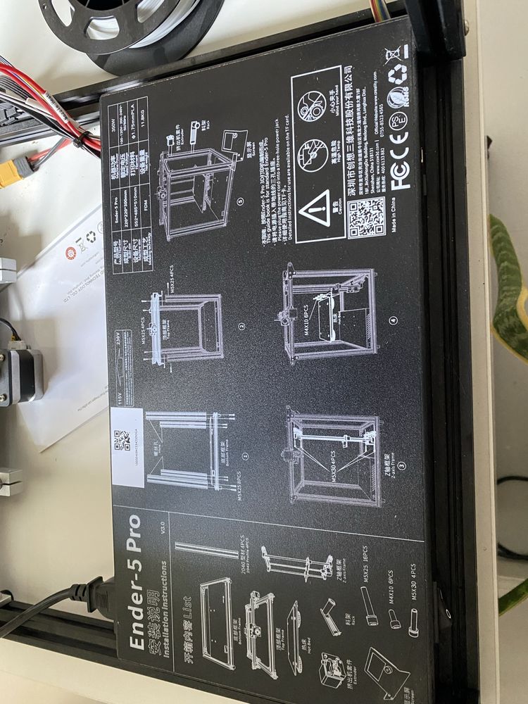 Drukarka 3d Ender 5 Pro + Filamenty
