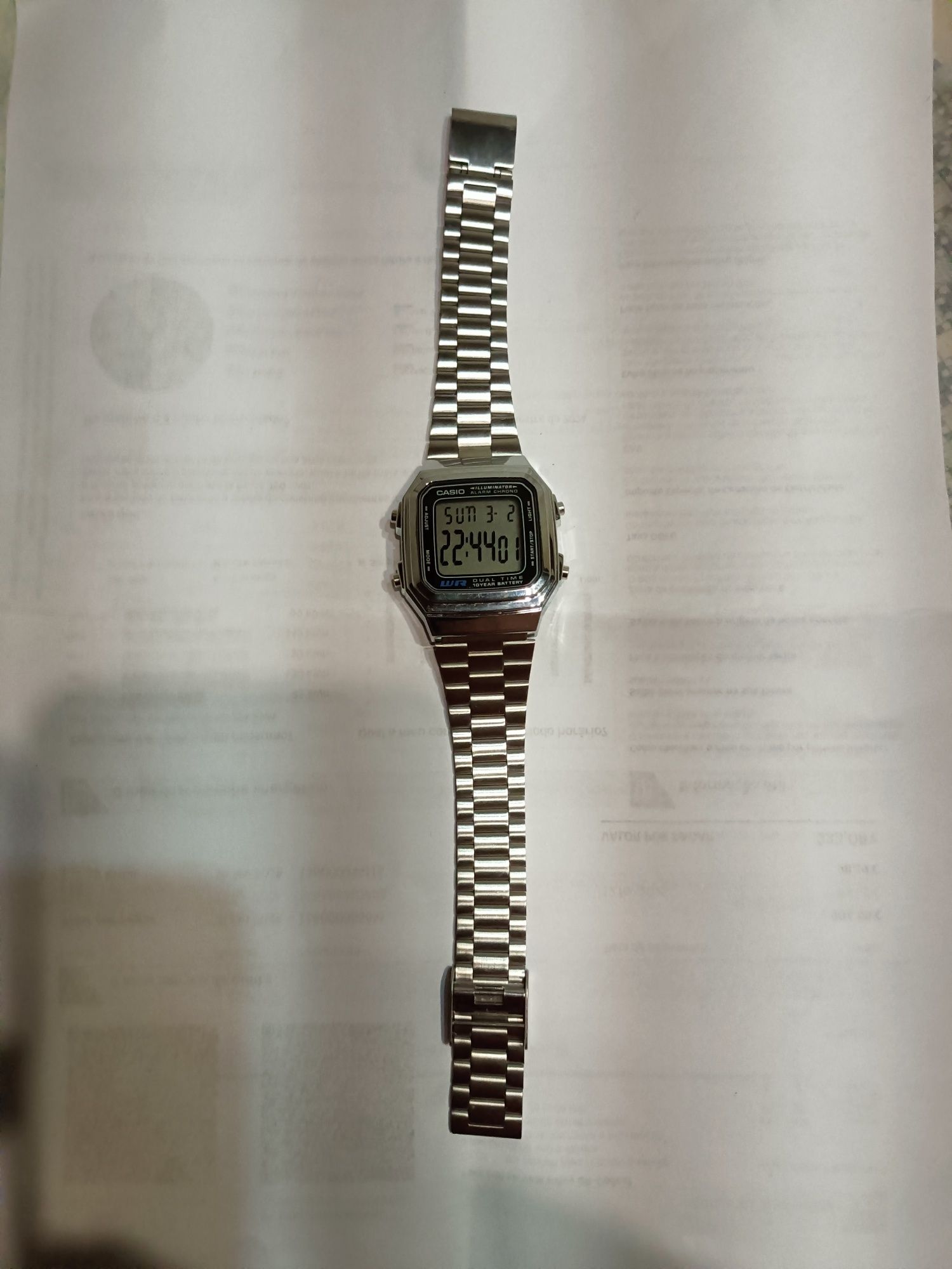 Relógio Casio A178w digital