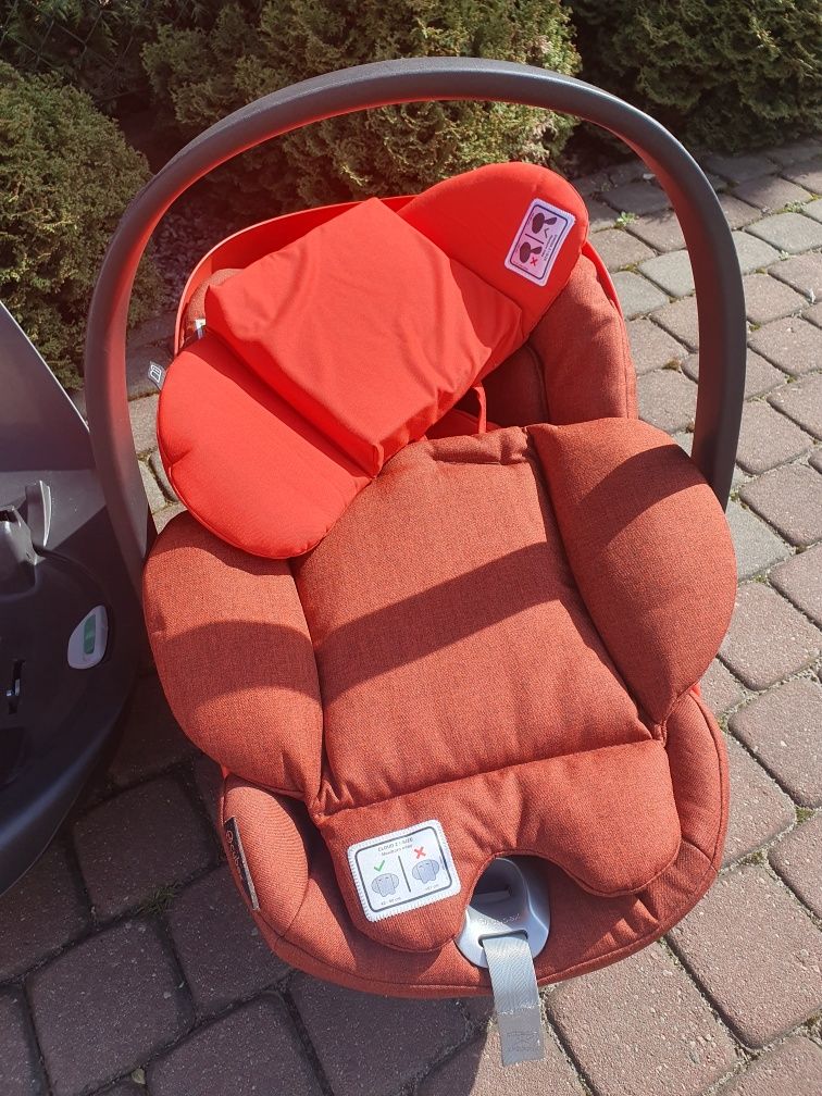 Foteliki Cybex cloud z i-size oraz cybex sirona z i-size z bazą cybex