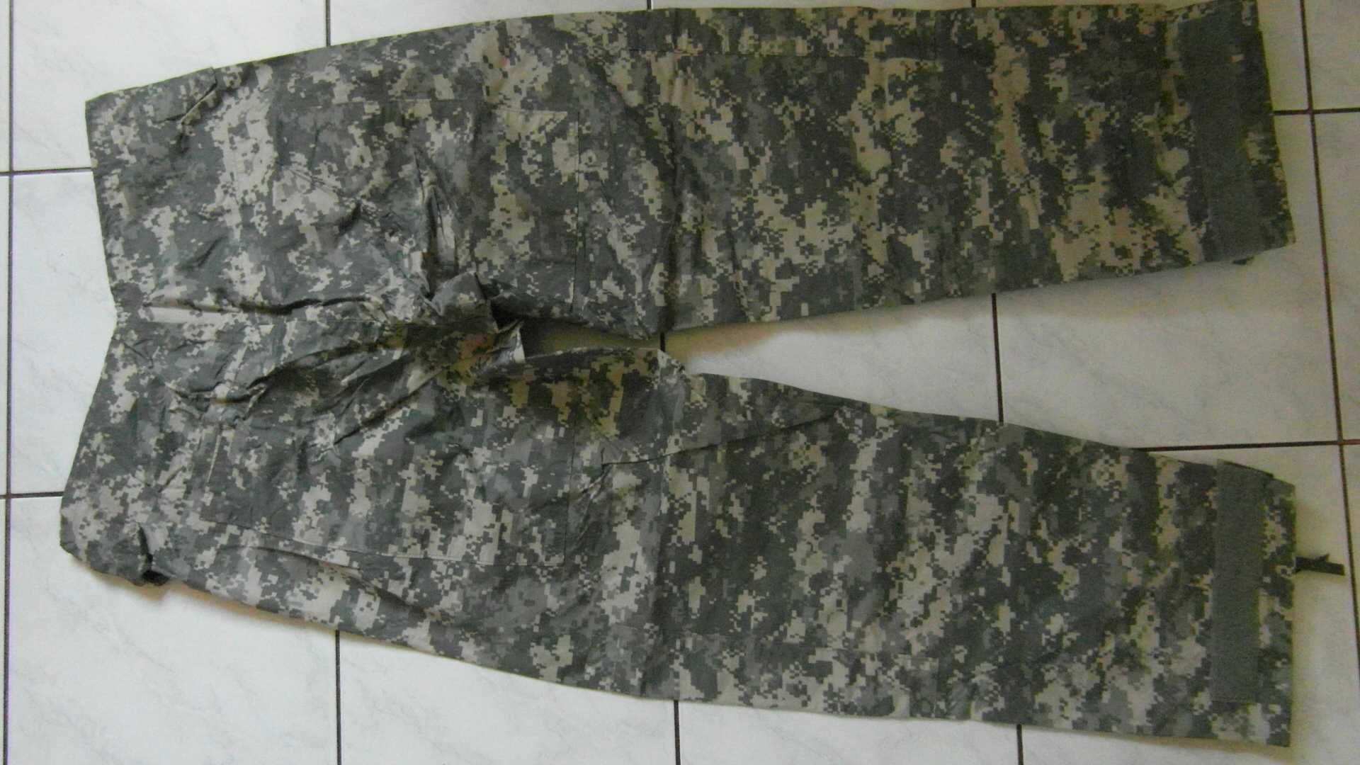 Wojskowe USA Spodnie Kontraktowe Bojówki/Przeciwdeszczowe _S/M/L/ nowe