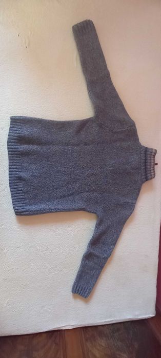ABERCROMBIE & FITCH sweter wełniany gruby ciepły
