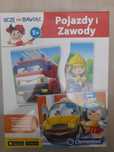 Nowa gra edukacyjna. Puzzle. Pojazdy i zawody. Clementoni