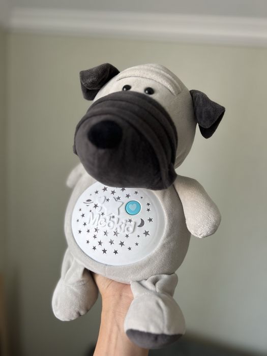 Нічник ночник “dog”детский мопс mobkid проектор 7 мелодій звук світло