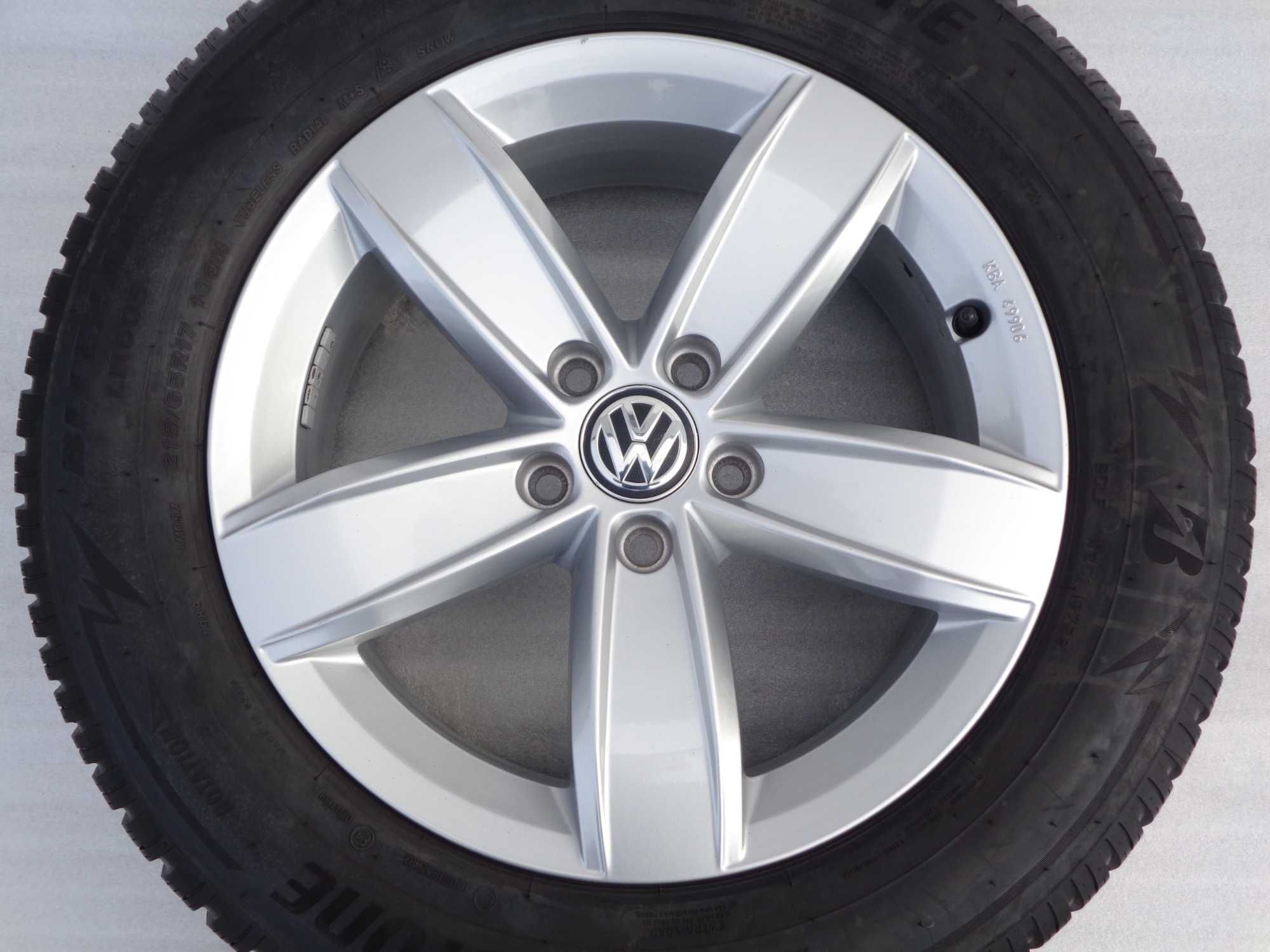 FELGI ALUFELGI 17 VW tiguan T-ROC Caddy Golf V-VIII 5x112