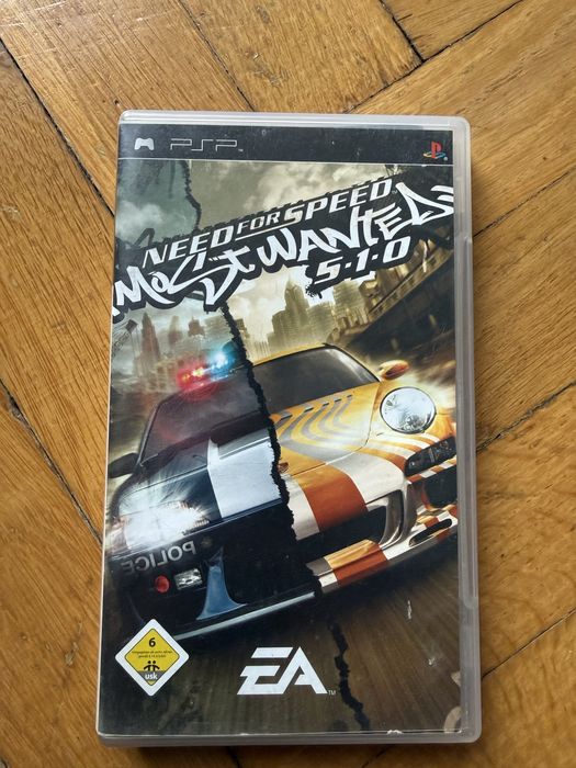 NFS most wanted 5-1-0 PSP
