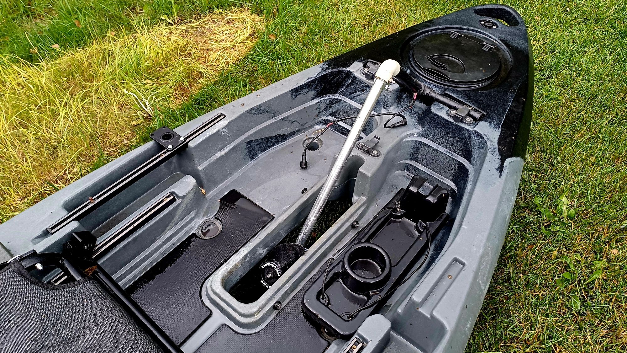 Kajak wędkarski Scorpio kayak Pedal fish Big 95 + napęd elektryczny