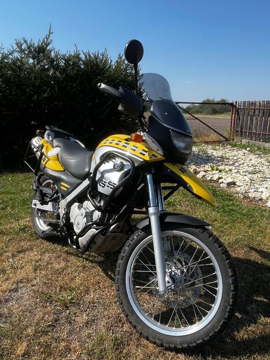 BMW GS BMW F650GS niski oryginalny przebieg dounwestowany