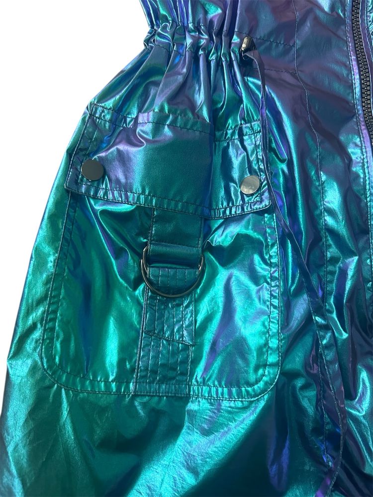 Parka Kurtka Holo Mohito 32/XXS Kameleon Holograficzna Benzynka