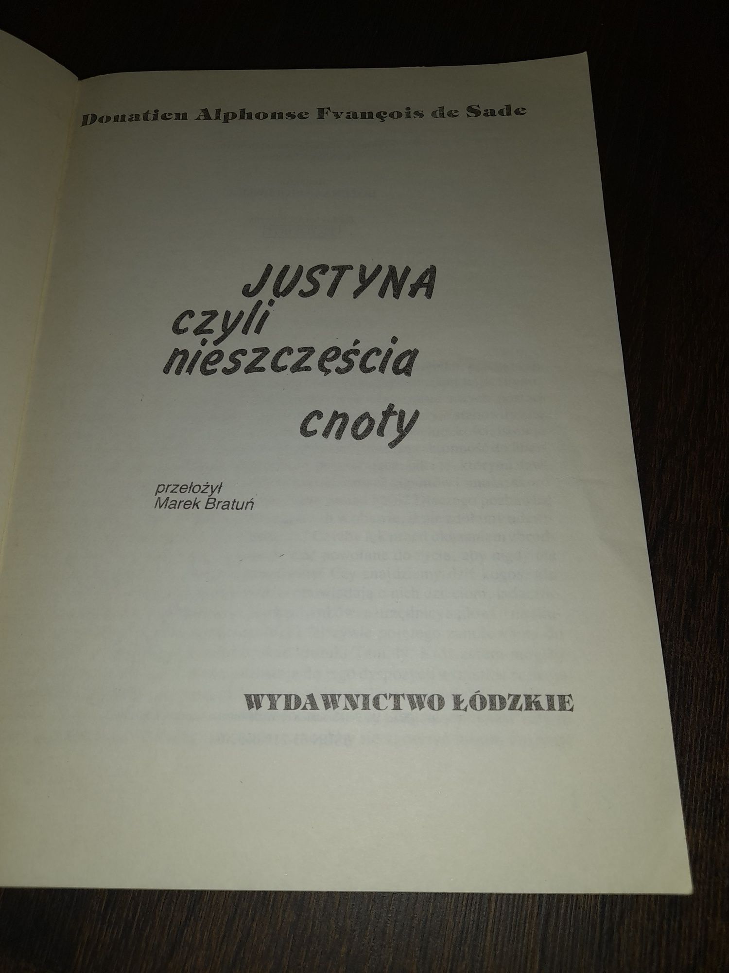 Justyna czyli nieszczęścia cnoty