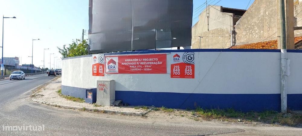 AFONSOEIRO - Armazém num terreno com 1938m2!