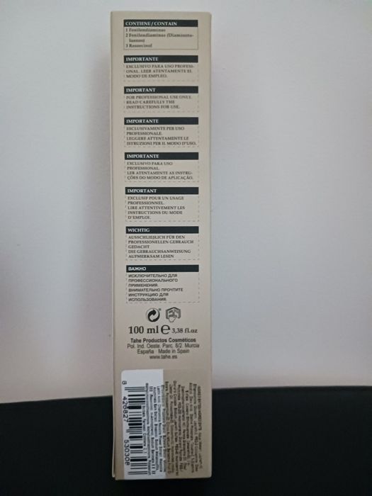 Farba do włosów granatowa czerń Organic Care