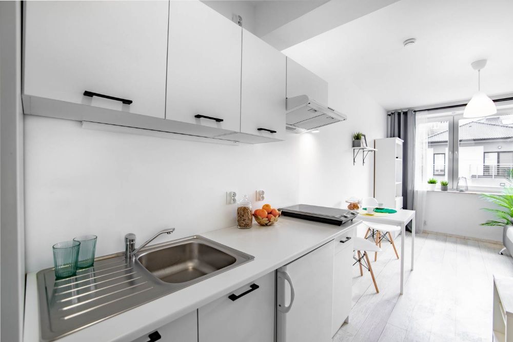 Piękna kawalerka w centrum - klima, szybkie WiFi