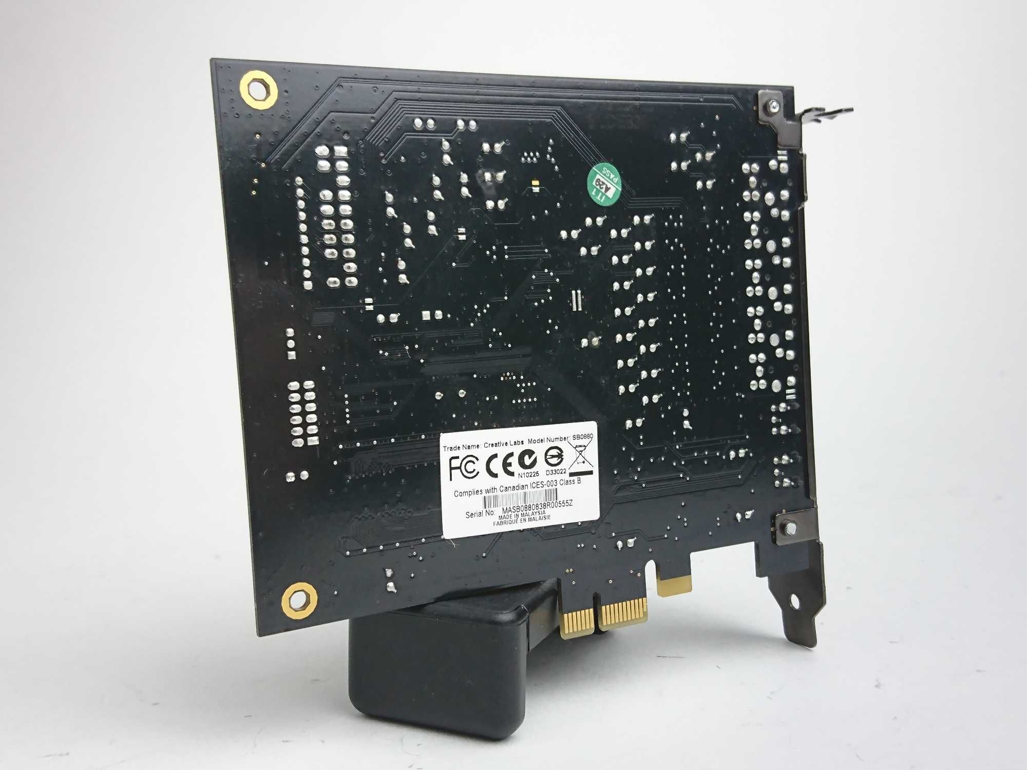 Creative SB X-Fi Titanium, PCI-E x1, 7.1, ASIO 2.0, 24/192, SB0880