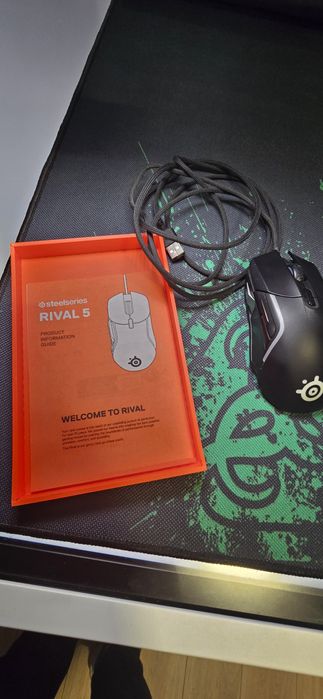 Мишка SteelSeries Rival 5, RGB, 18000dpi