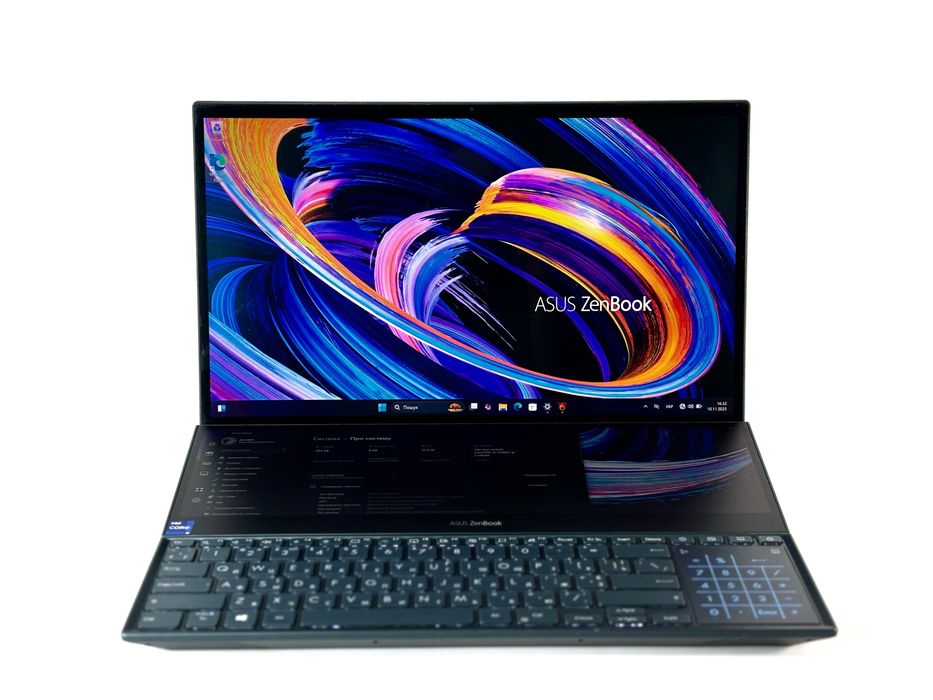 ASUS ZenBook Pro Duo 15 OLED i9/32GB/1TB/RTX 3080/4K + ScreenPad Plus