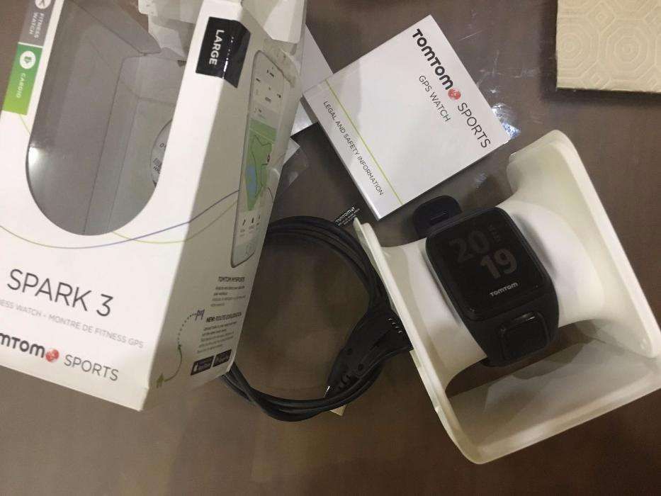 Relógio TOMTOM Spark 3 GPS cardio preto