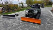 Pług śnieżny do quada ATV UNIWERSALNY do kymco polaris cfMoto canam