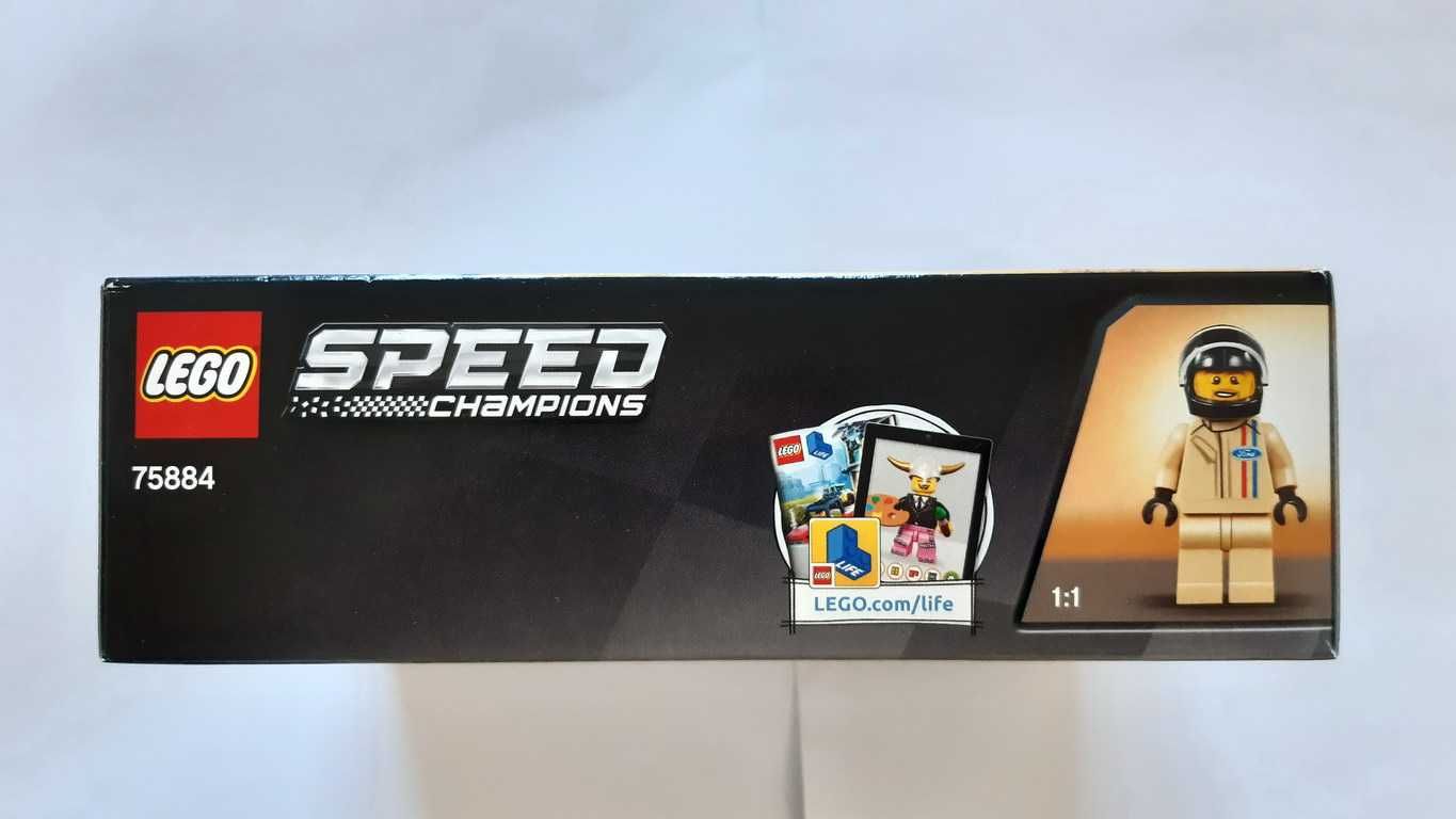LEGO Speed Champions 75884 Ford Mustang 1968 Fastback selado