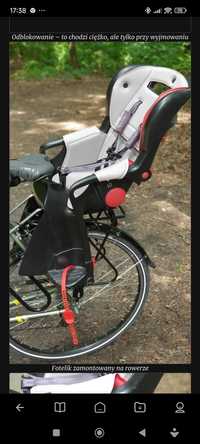 Sprzedam fotelik rowerowy britax romer