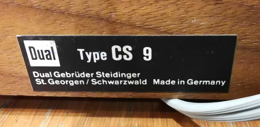 Gramofon Dual 1209 Vintage