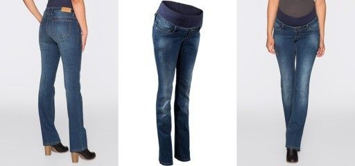 Spodnie ciążowe NOWE - bon prix jeansy rozm 44-46