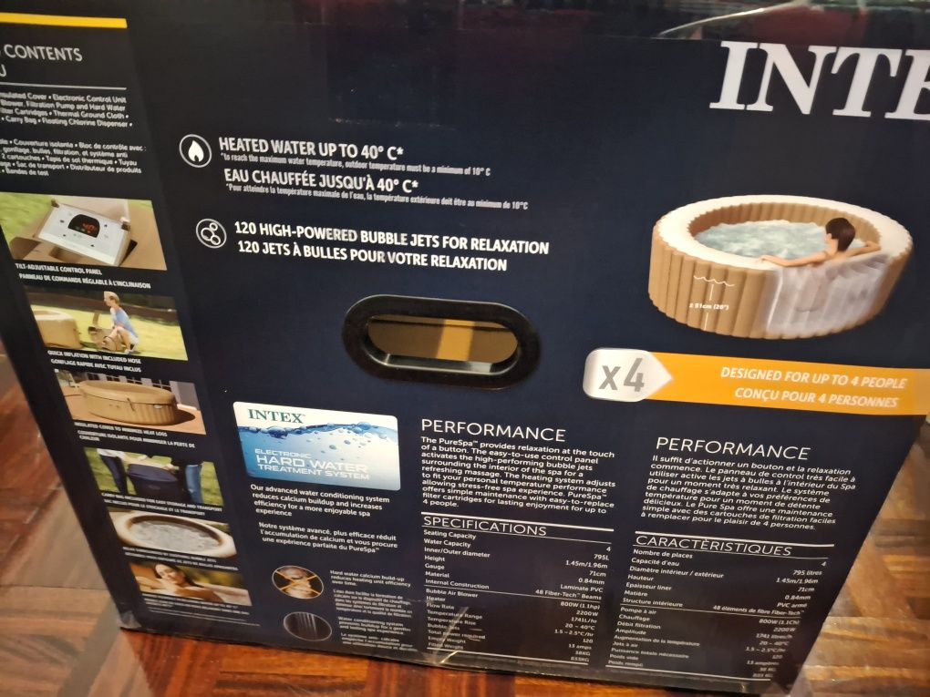 Jacuzzi Intex exterior