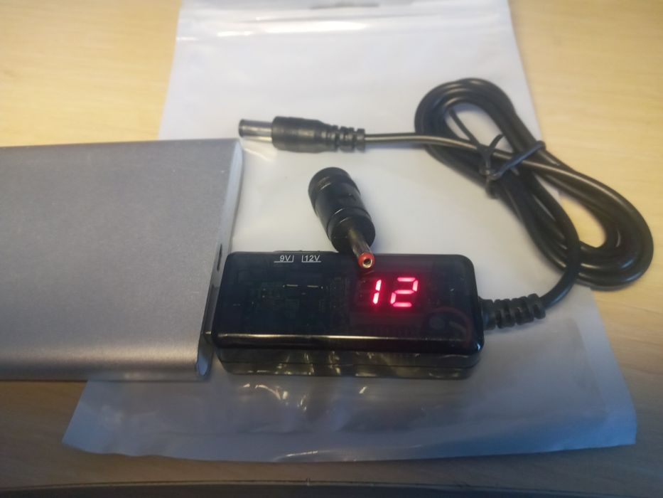 Кабель підвищення USB 5V- DC to 9V/12V з перемикачем,для Wi-Fi роутера