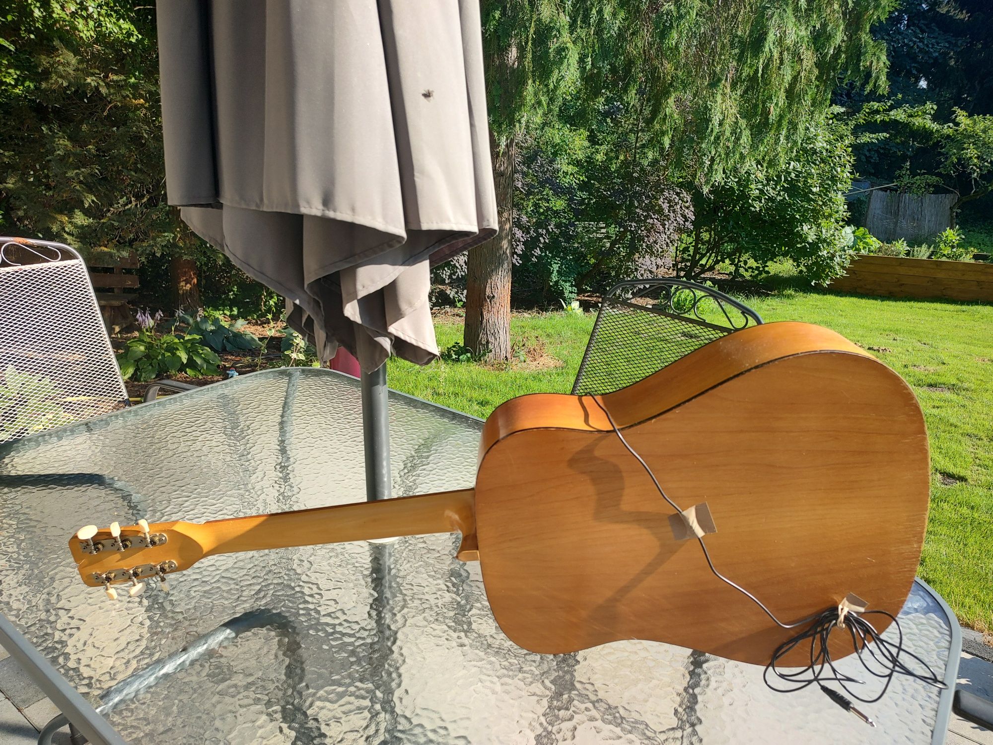 Japan gitara elektroakustyczna vintage Germany Szeroki gryf 45 mm