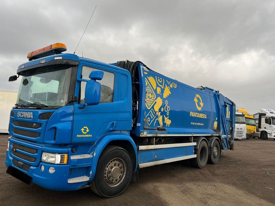 Scania P320 6X2  3 osie Śmieciarka SCANIA P320 Geesinknorba Euro VI 2016 Rok