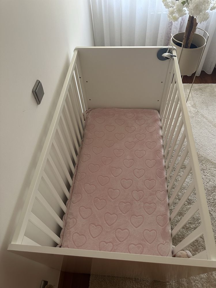 Berço / cama + colchão 60 x 120 - NOVO
