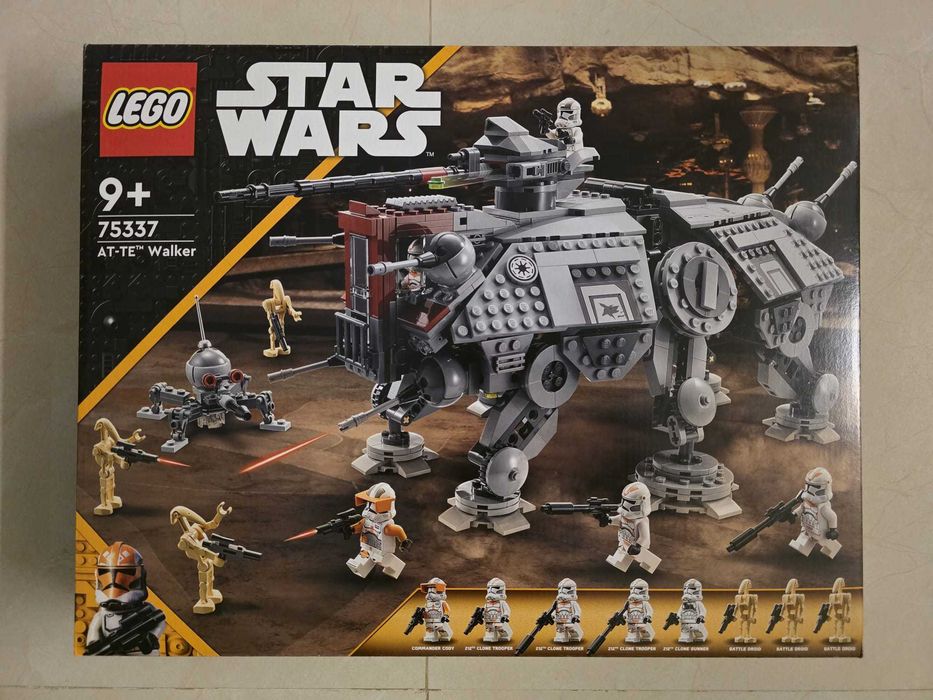 Lego 75337 STAR WARS - Walker AT-TE . Novo e Selado