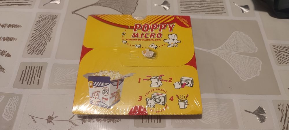 Nietypowe pudełko od popcornu z Bobolic - Unikat