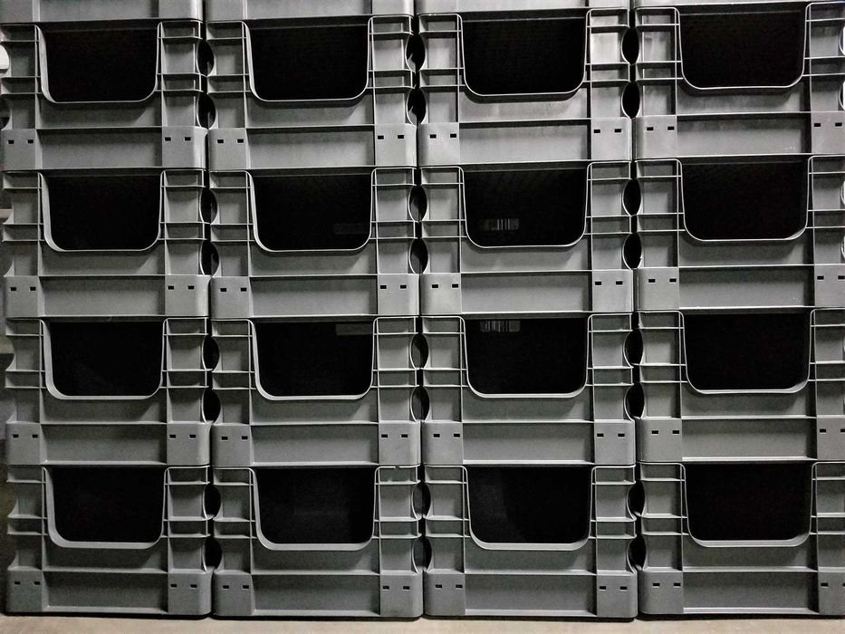 Pojemnik Magazynowy 50x30x23cm Plastikowy Kuweta Skrzynka Warsztatowy.