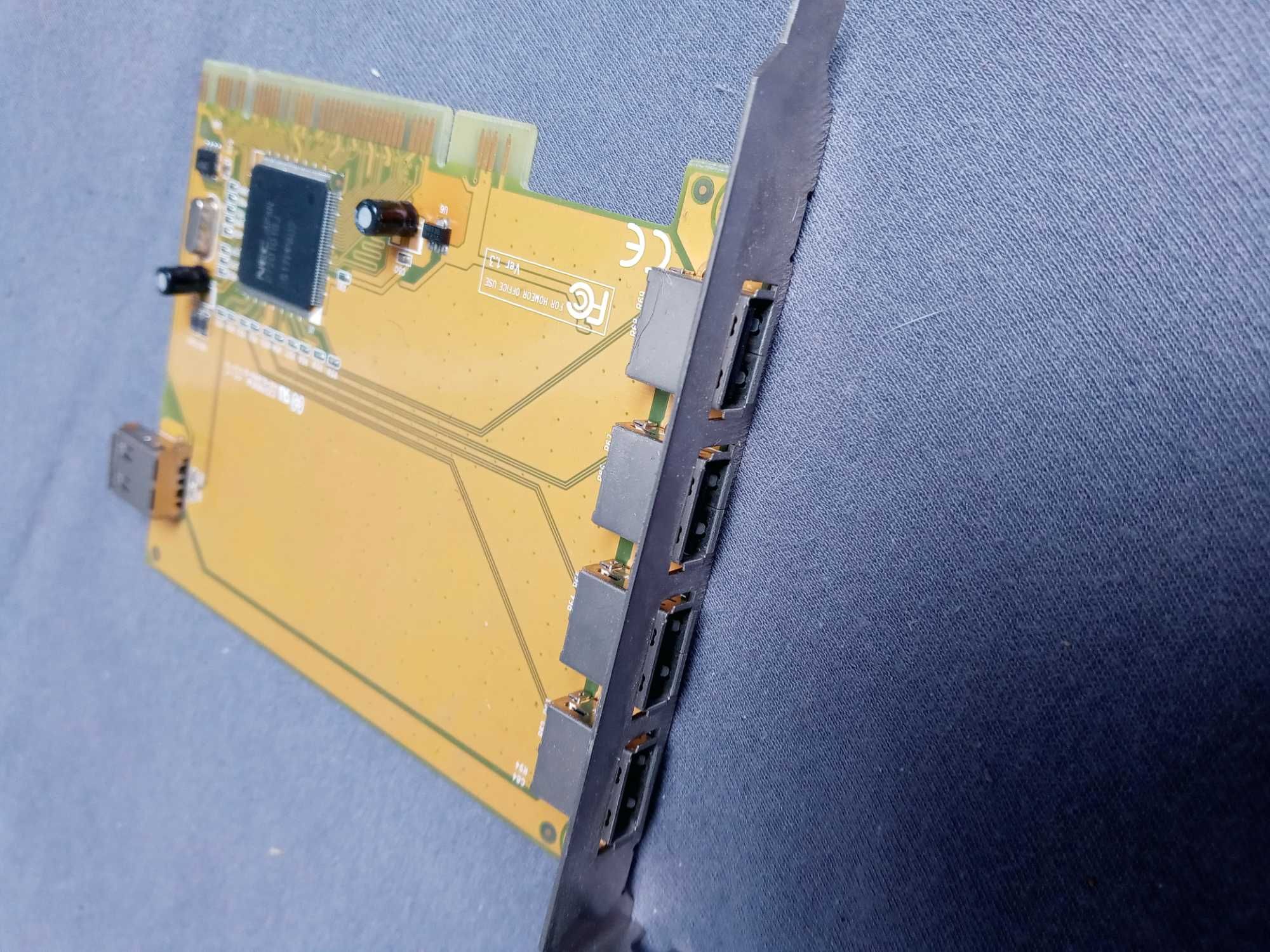 Karta do komputera 5 x USB na złącze PCI