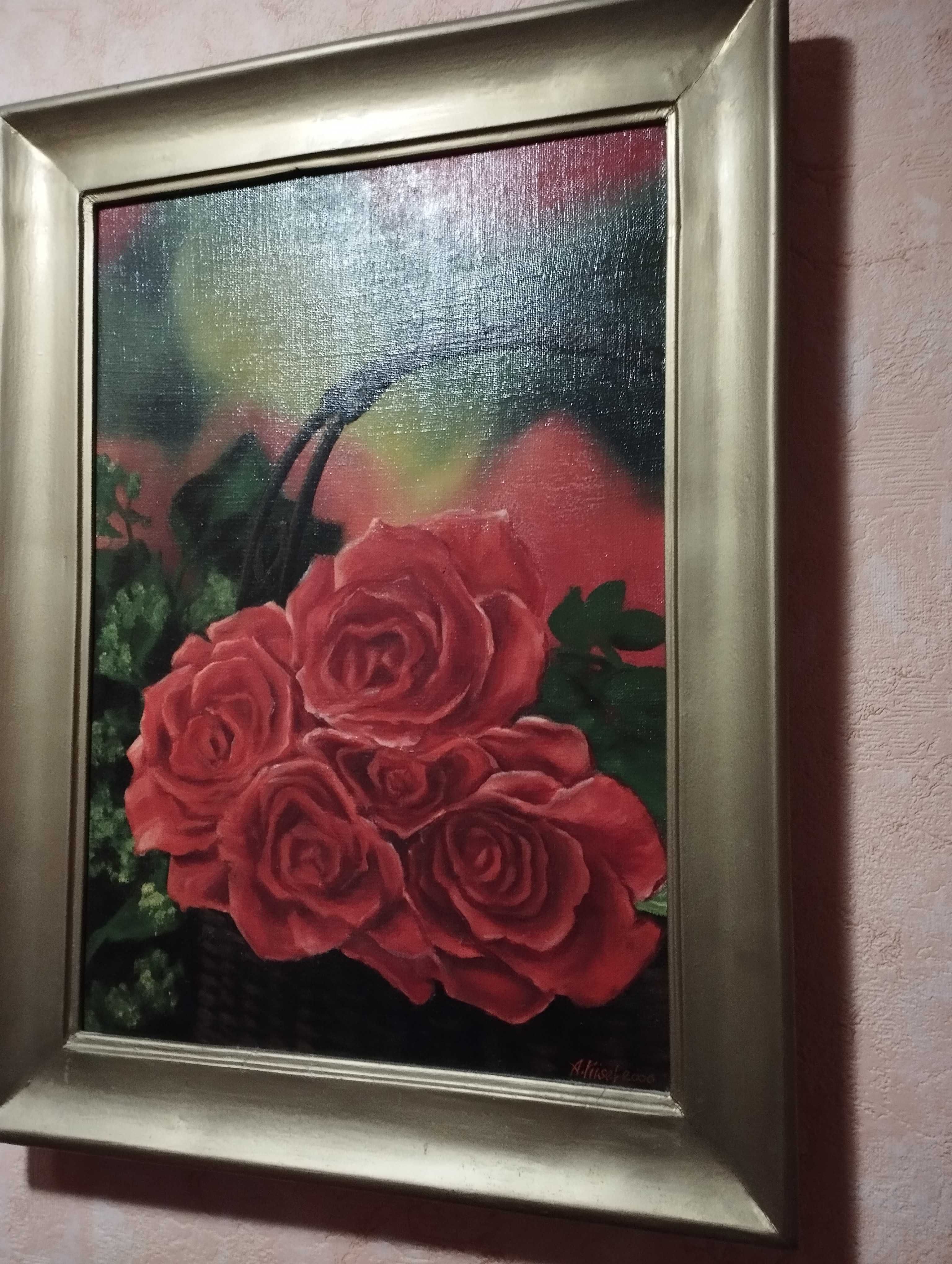 Картина, масло. Розмір по рамі 46х61 см
