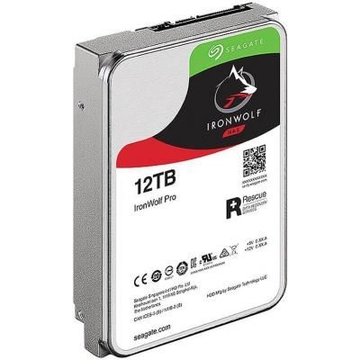 Жесткий диск 12TB Seagate IronWolf Pro (ST12000NE0008) для видеонабл