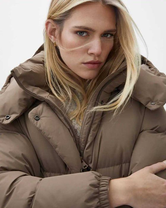 пуховик Massimo Dutti розм XS зі свіжих колекцій
