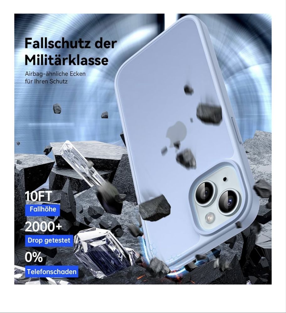 Capa para iPhone 16e / 15/14 / 13