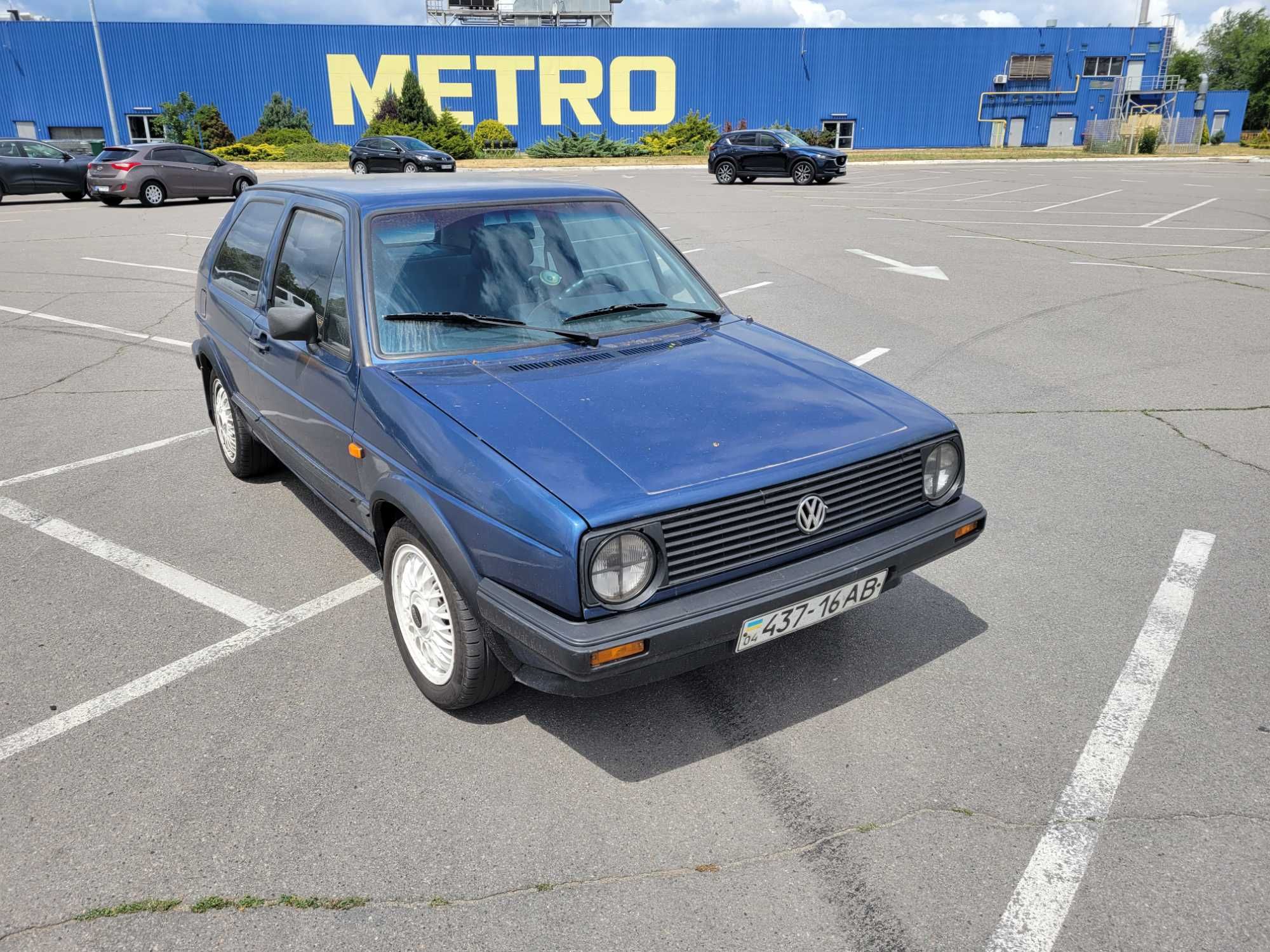 volkswagen golf ii 1.6 бенз/мех 5ст