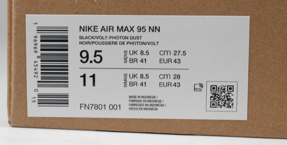 Buty Męskie Sportowe Nike Air Max 95 Nn FN7801 roz. 43