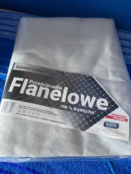 prześcieradło flanelowe 160x200