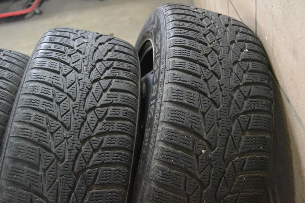 4x zima 195/55r16 Nokian WR D4 komplet zimowe 195/55-16
