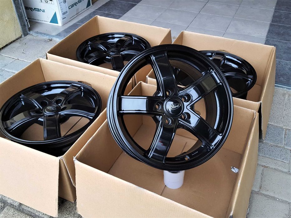 Alufelgi 16 5x108 Ford Mondeo C-Max S-Max Focus Kuga Edge Czarne  227#