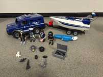 Playmobil Policja z motorówką