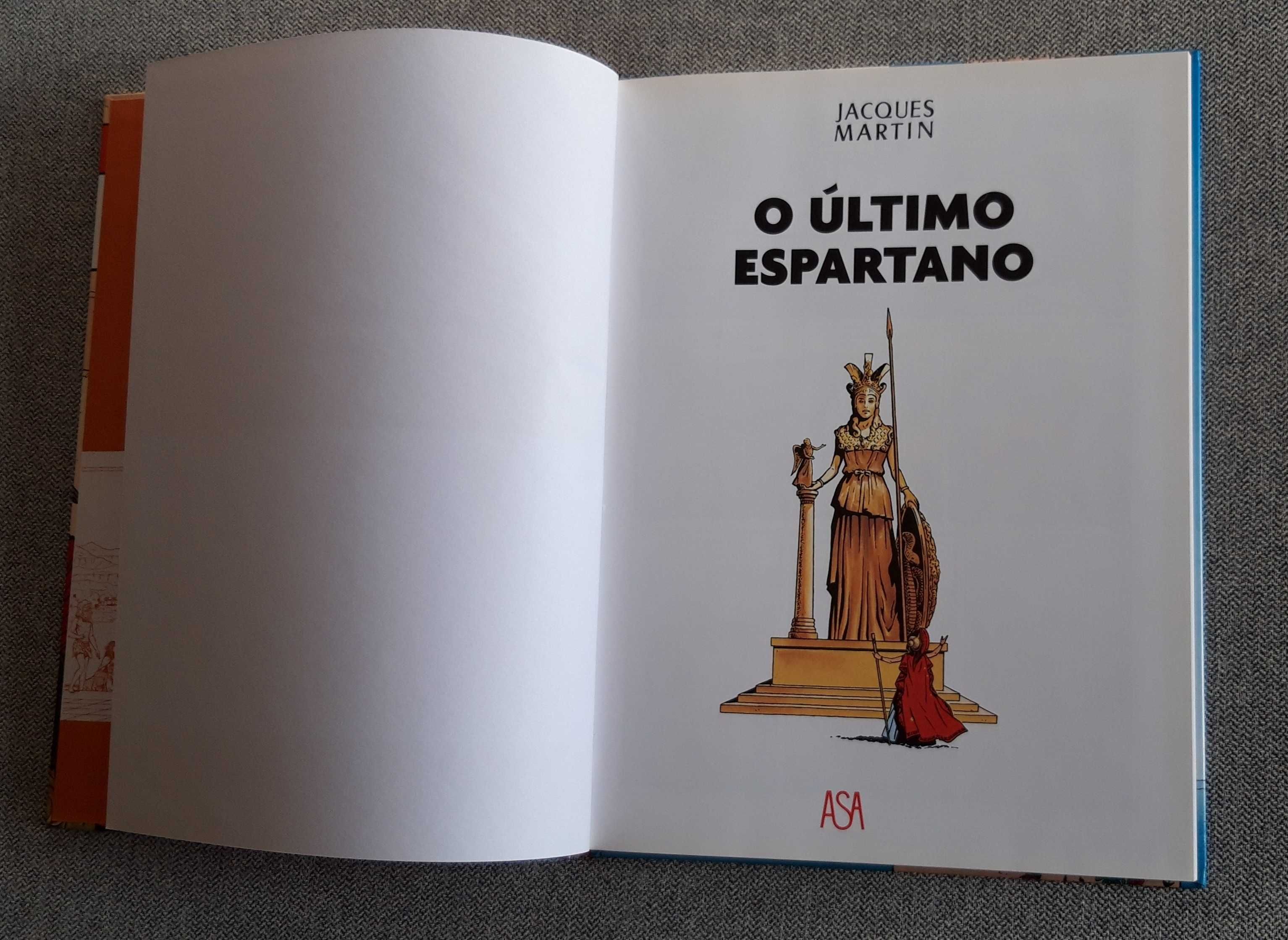 Banda desenhada coleção ALIX "O último espartano" - NOVO