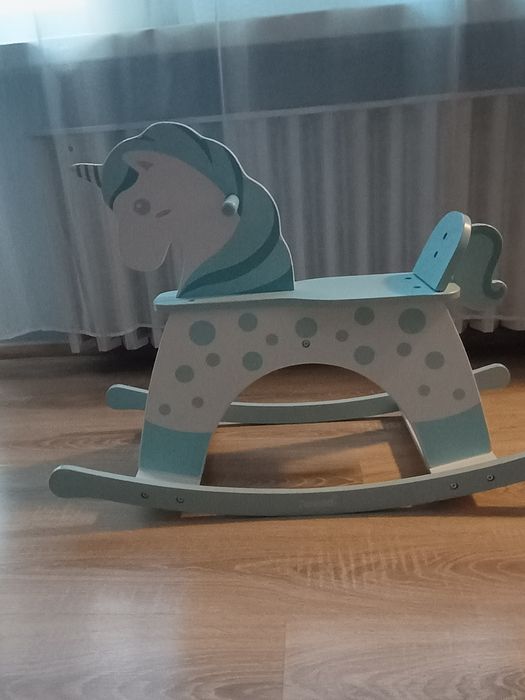 Konik bujany na biegunach jednorożec prezent dzień dziecka roczek