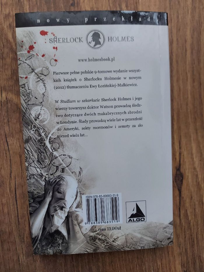Arthur Conan Doyle - Studium w szkarłacie