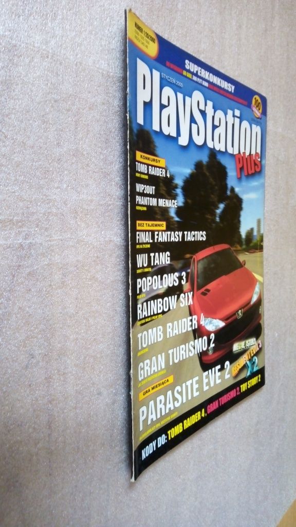 Czasopismo PlayStation Plus styczeń 2000