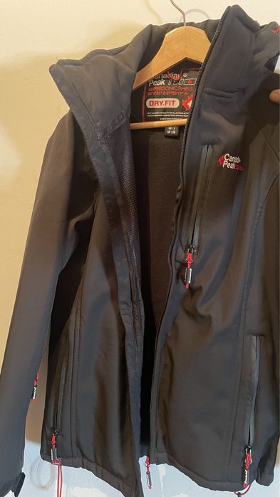 Casaco de mota preto de marca