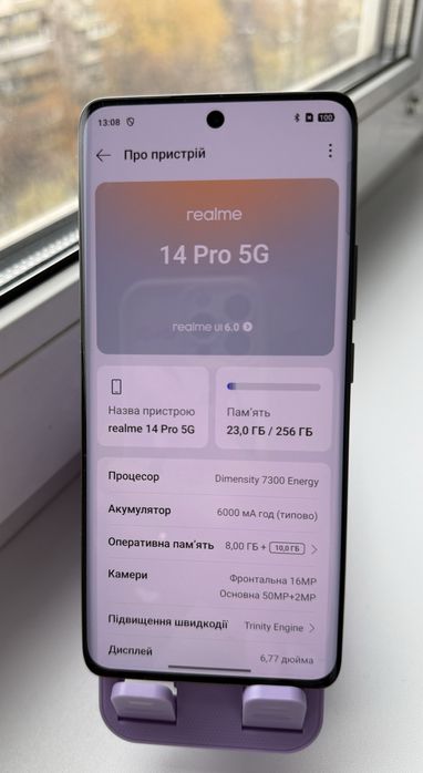 Realme 14 pro 5G 256gb grey europe version